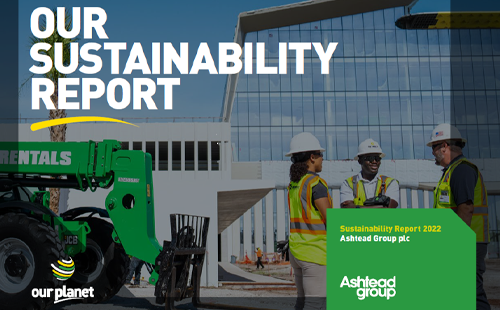 Sustainability report 2022 cover