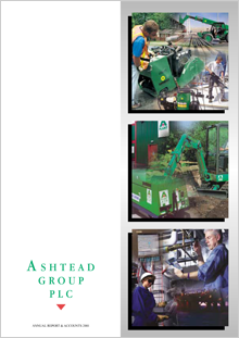 2001 Annual Report cover