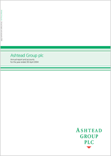 2004 Annual Report cover