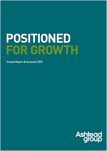 2013 Annual Report cover